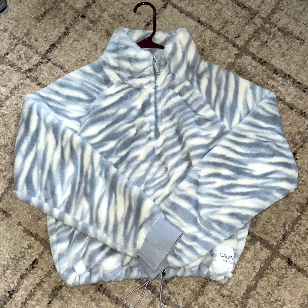 Calvin Klein Soft Quarter Zip Up